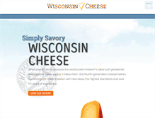 Tablet Screenshot of eatwisconsincheese.com